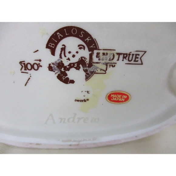 BIALOSKY & FRIENDS ceramic "ANDREW" Teddy Bear figurine Mountie bear scout - Picture 8 of 8